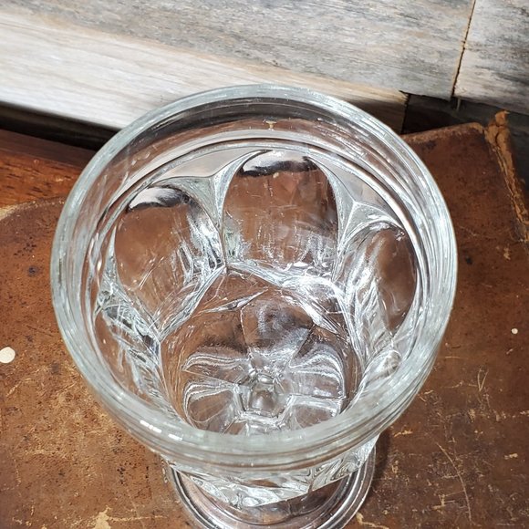 Fairfield Clear by Anchor Hocking - Water Goblet - Vintage 70's. #3 - Picture 4 of 10